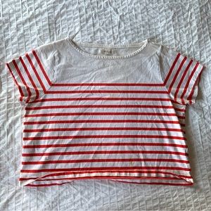 Madewell Setlist Boxy Stripe Tee